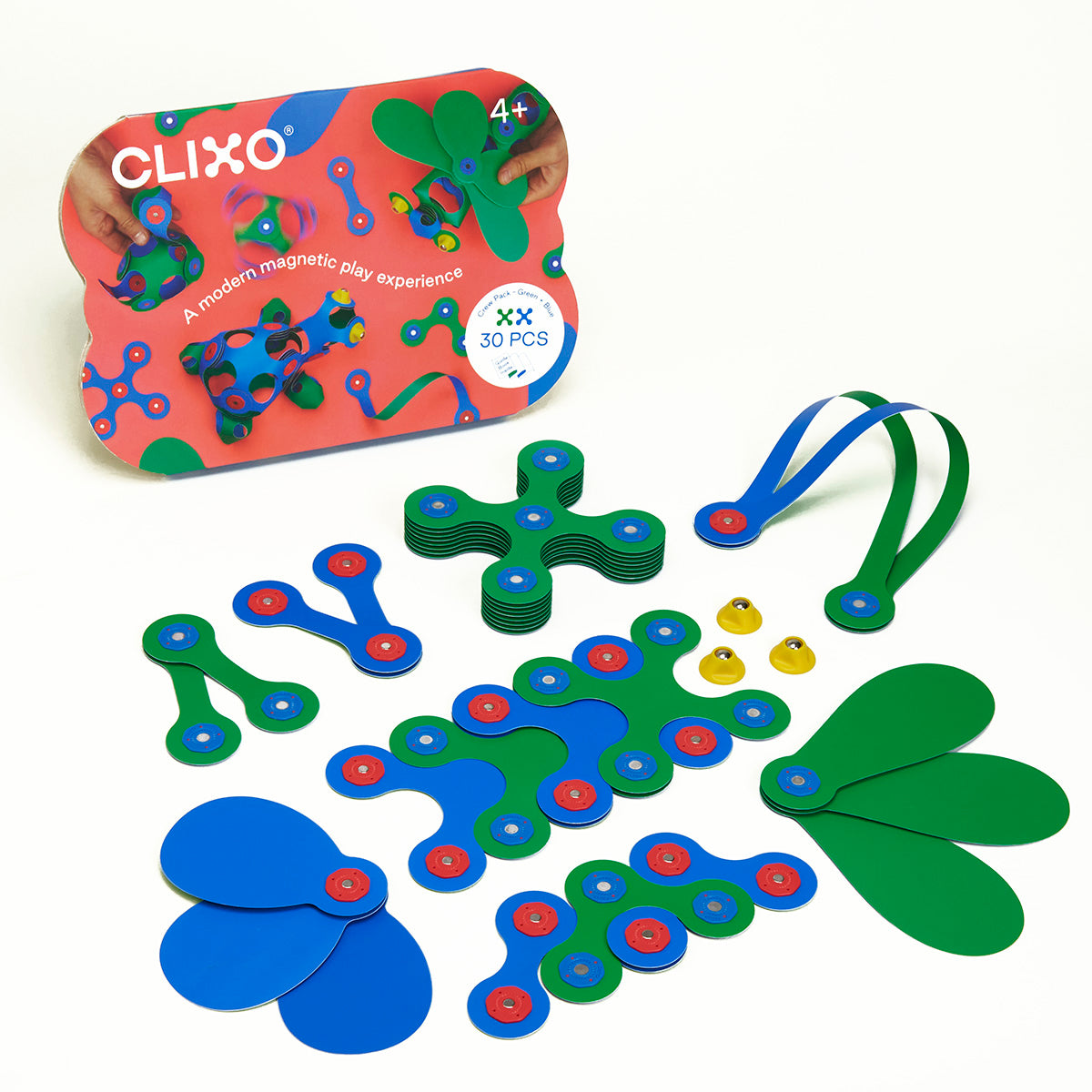 Clixo Crew Pack - Green/Blue