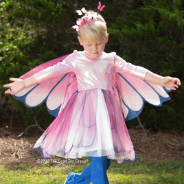 Butterfly Twirl Dress with Wings - Size 3/4 | 32523 | Great Pretenders