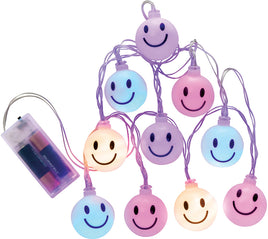 Choose Happy Happy Face LED String Lights | 865-124 | Iscream