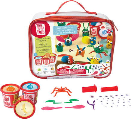 Tutti Frutti Dough Kit - Monsters Trio Lunchbag | BJTT24701 | Family Games