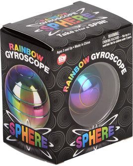 Rainbow Gyroscope Sphere | TTY-GY540 | Toy Network