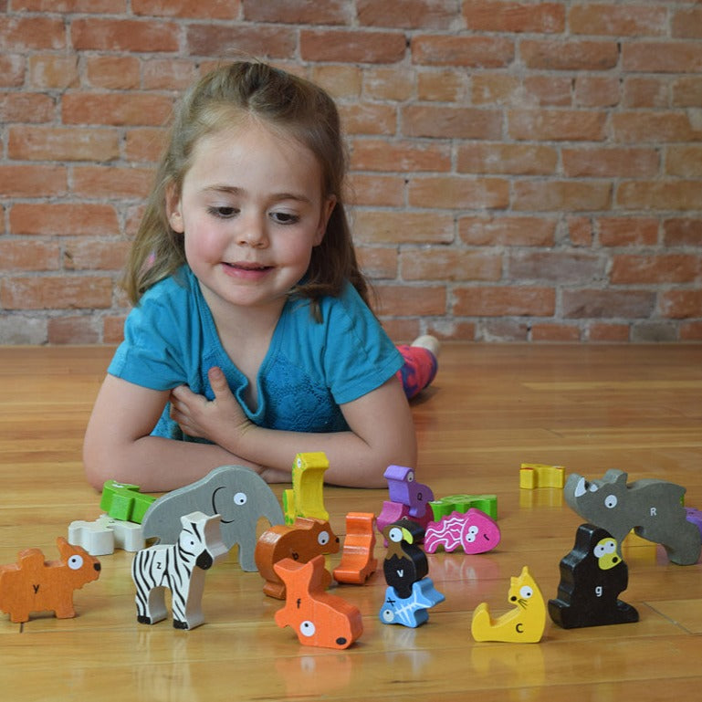 Animal Parade A to Z Puzzle & Playset