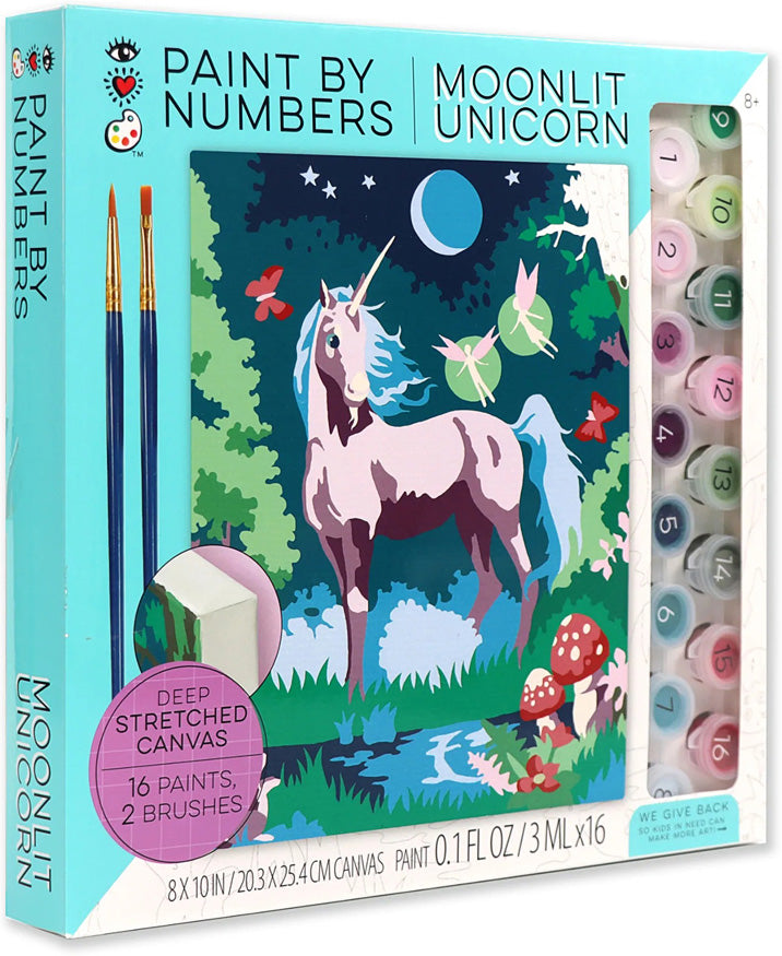 Colorific Canvas Kit Paint by Number - Magic Unicorn